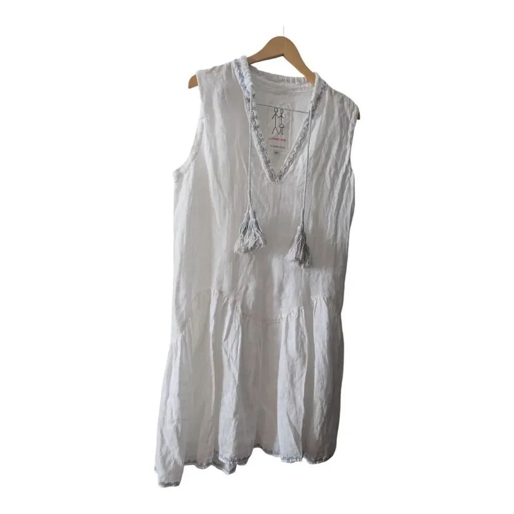 Johnny-was Women's White Dress - Picture 2 of 7